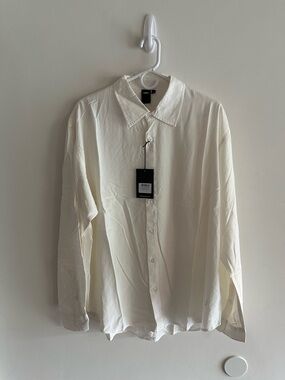 Former Men's Classic Cream Button-Up Shirt